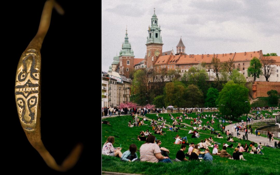 “Unique” medieval gold ring found beneath Poland’s Wawel Royal Castle