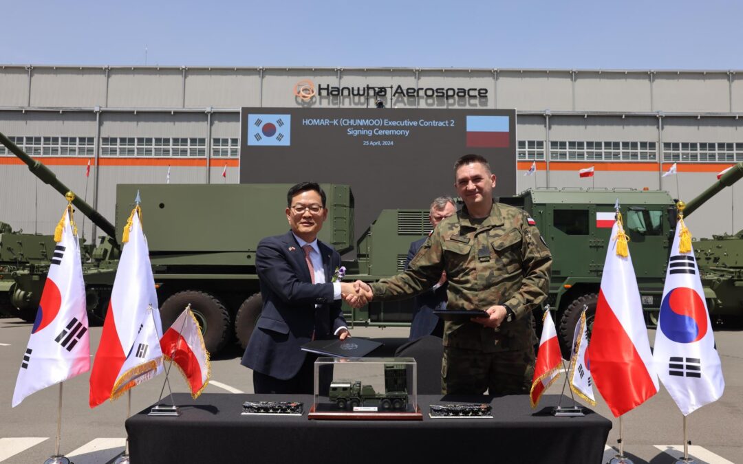 Poland signs $1.6 billion deal with South Korea for rocket artillery launchers