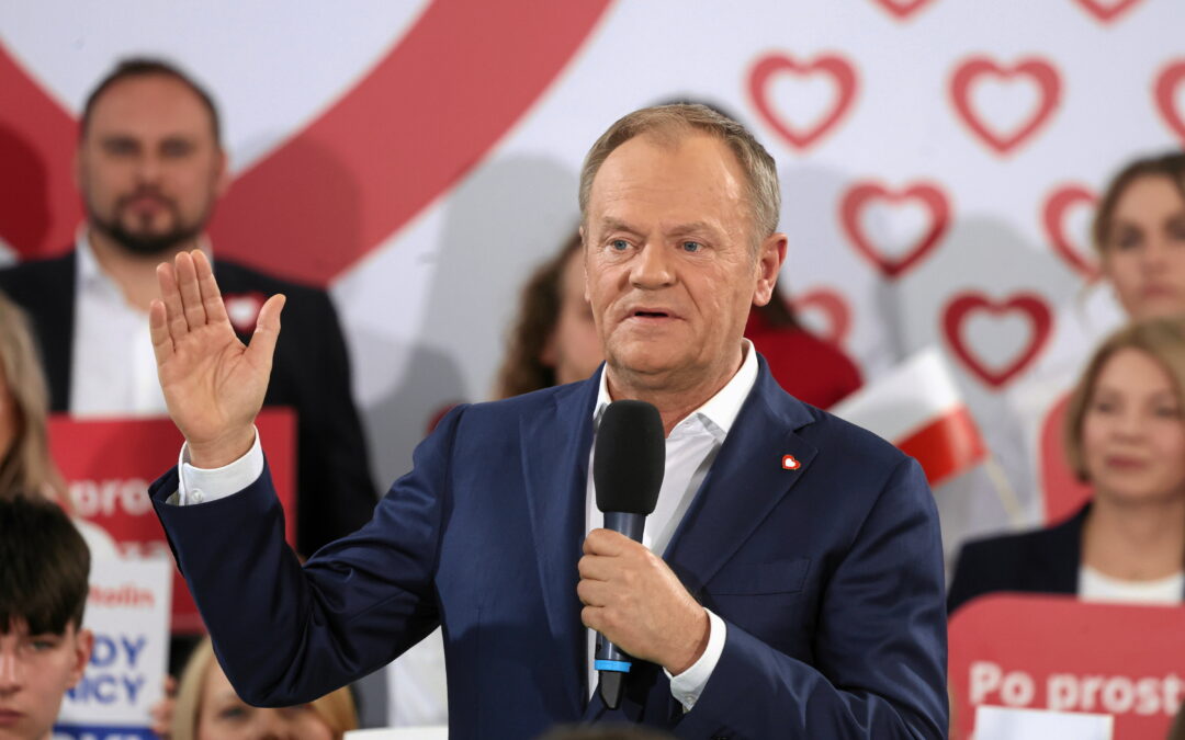 Poland’s local elections: exit poll shows PiS winning most votes but Tusk’s KO top in most provinces