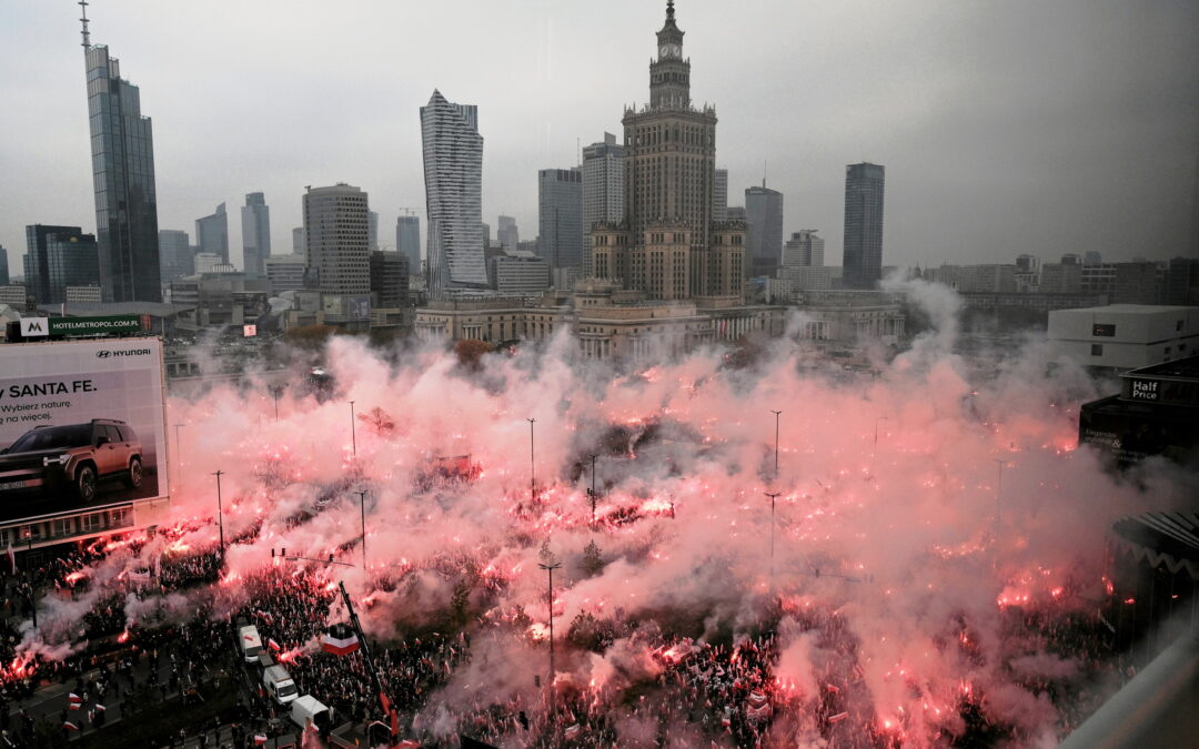 Annual right-wing Independence Day march passes through Warsaw