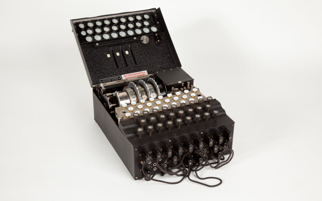 Remains of German Enigma machine discovered buried in Poland