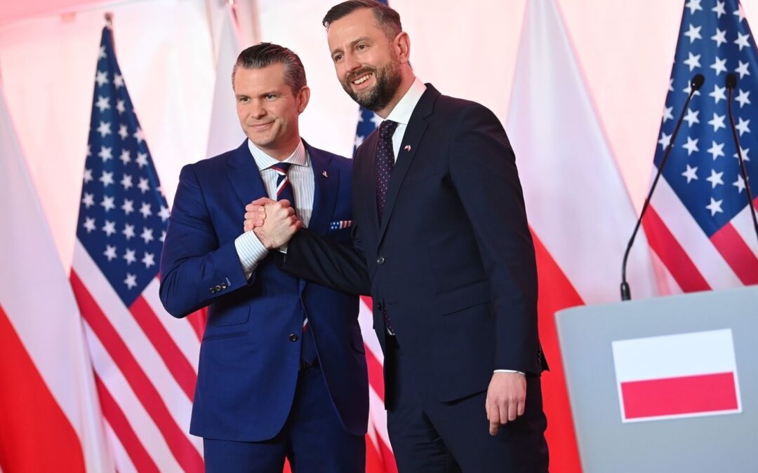 New US defence secretary hails “model ally” Poland on first overseas visit