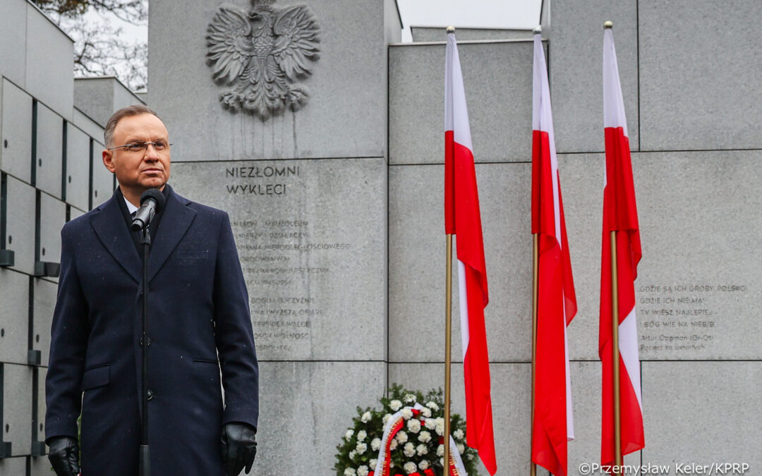 Duda: foreign forces want to “get their dirty paws” on Poland and “suck the blood out of our nation”