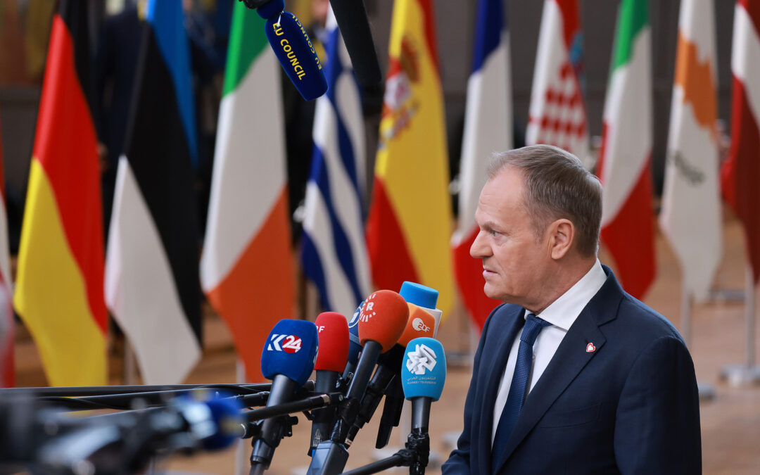 Tusk: Europe must join arms race with Russia and win it