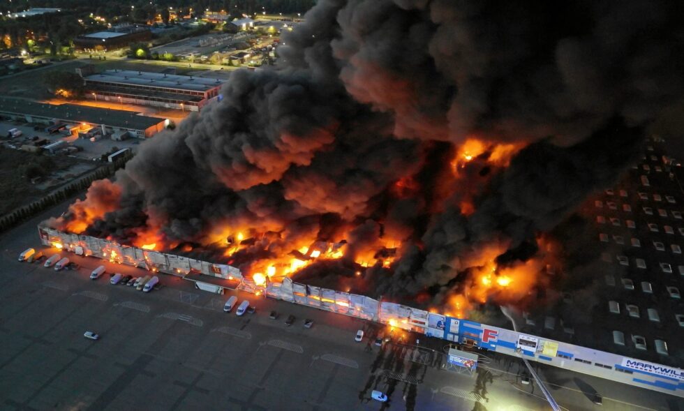 Poland confirms Russia behind fire that destroyed Warsaw’s biggest ...