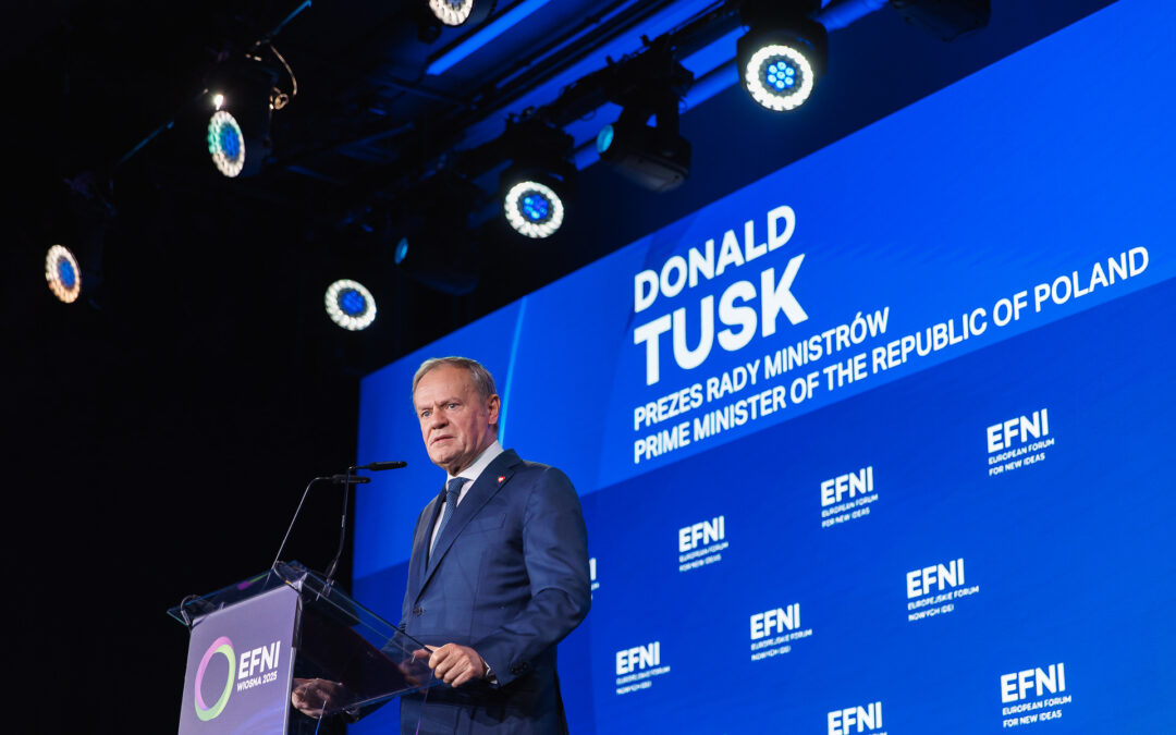Tusk declares end of “naive globalisation” and calls for “rebuilding of national economy”