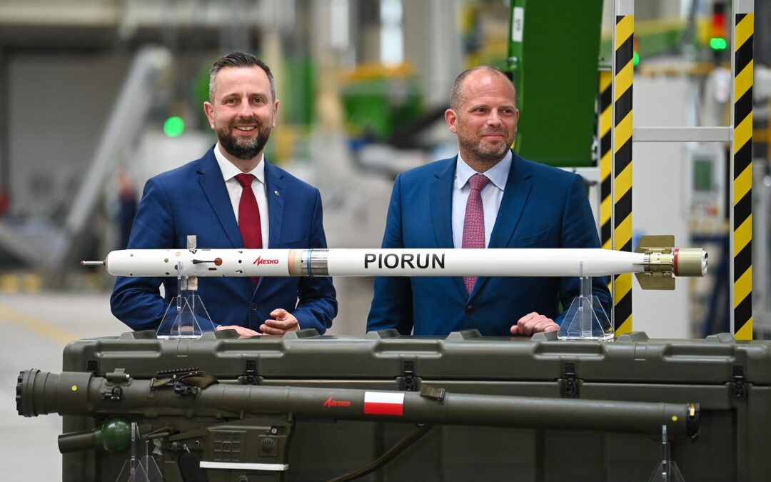 Belgium to buy Piorun air-defence systems from Poland and train Polish F-35 pilots