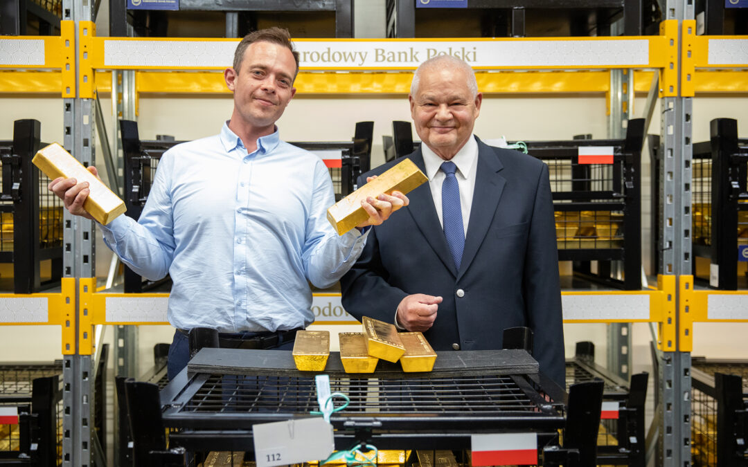Poland’s gold reserves now larger than Europe Central Bank’s, says Polish central bank chief