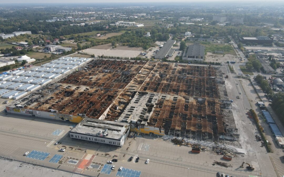 Ukrainians charged over arson attack at Warsaw shopping centre on behalf of Russia