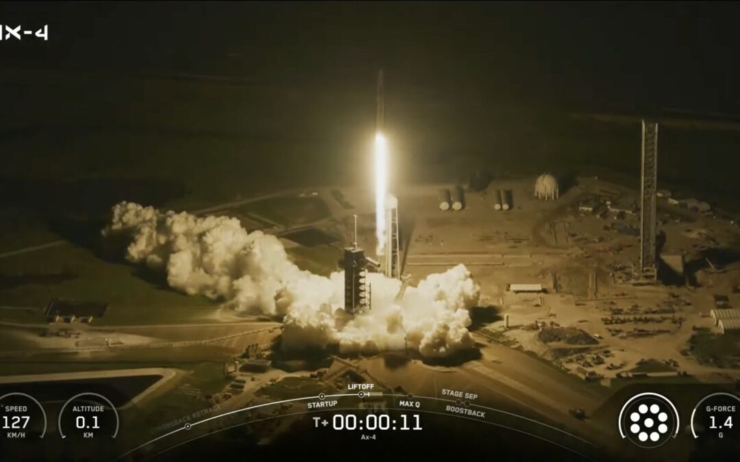 Second Pole in space blasts off from Cape Canaveral leading first Polish mission to ISS
