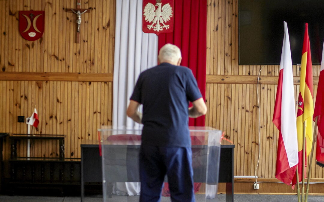 Exit poll shows Poland’s pivotal presidential election too close to call