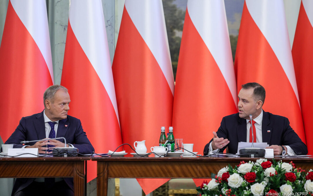 Polish president and prime minister clash at Cabinet Council meeting