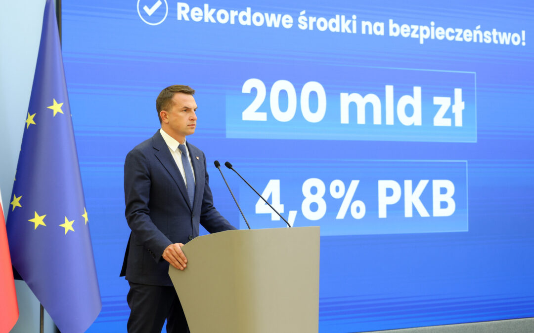 Poland plans record defence spending of 4.8% GDP in 2026 budget along with lower deficit