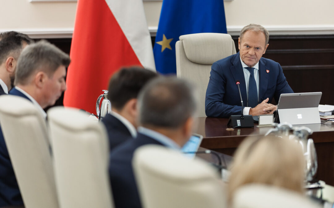 Tusk hits out at coalition partner for voting with opposition on president’s “mega-airport” bill
