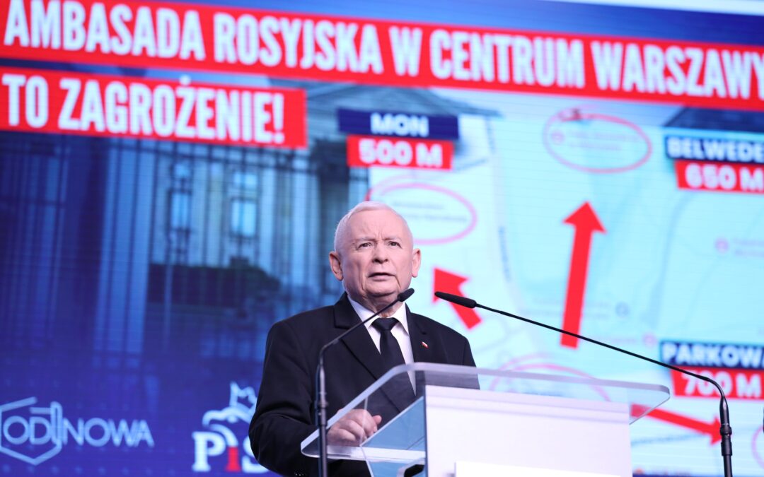 Polish opposition proposes moving Russian embassy for “security and symbolism”