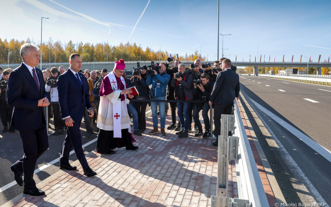 Poland and Lithuania open Via Baltica road connection between them