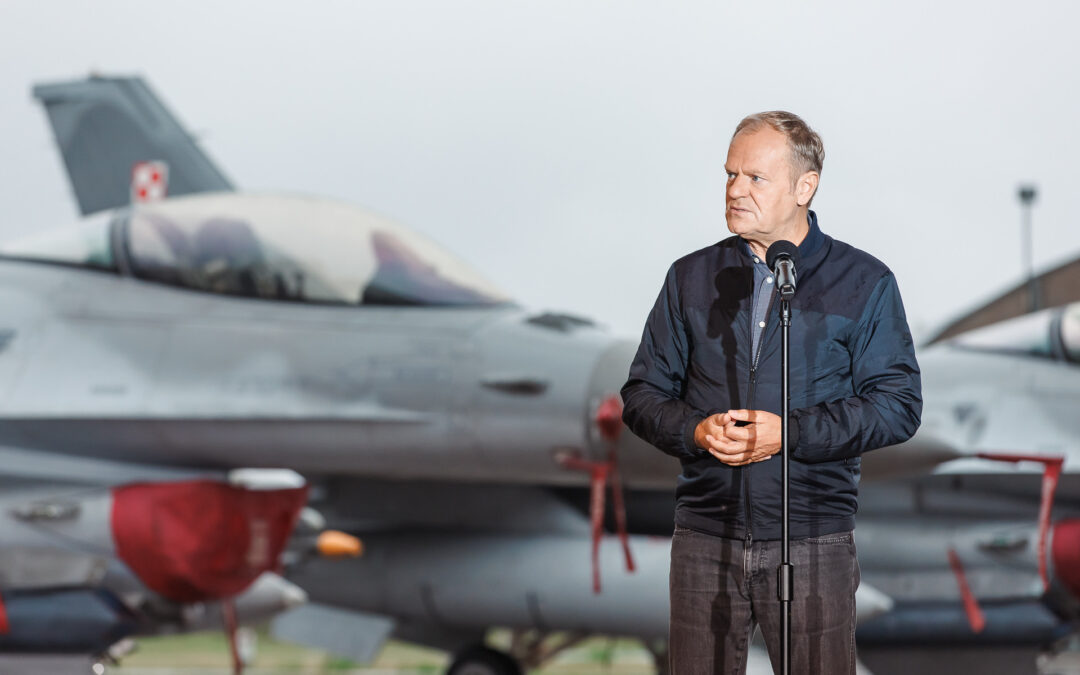 How have the Russian drone incursions affected Polish politics?