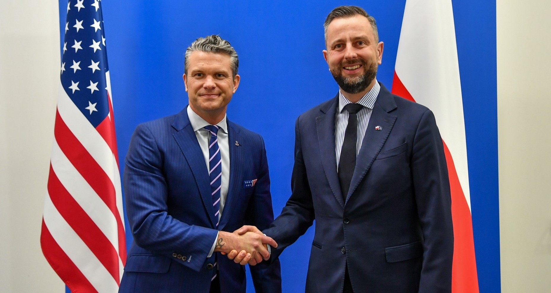 US has confirmed continued presence of troops in Poland, says defence minister after Hegseth meeting