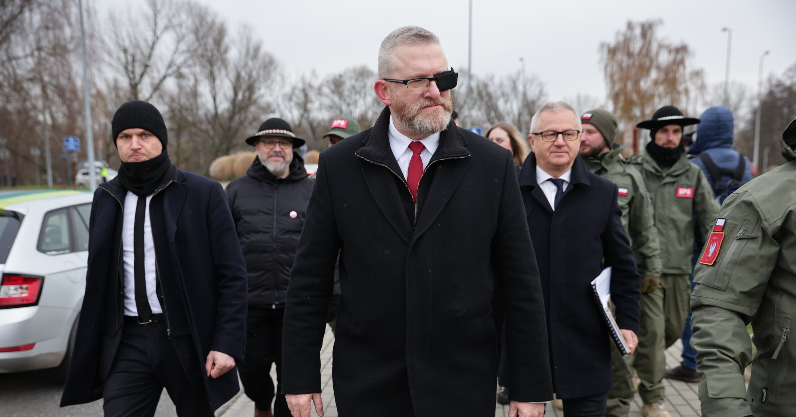 Polish justice minister pledges investigation into far-right leader’s Auschwitz speech