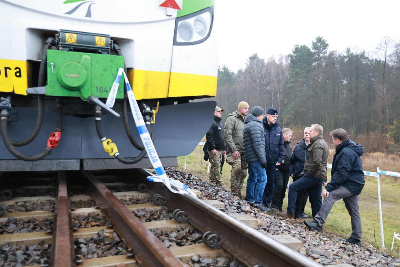 Poland confirms act of sabotage behind explosion that damaged rail line