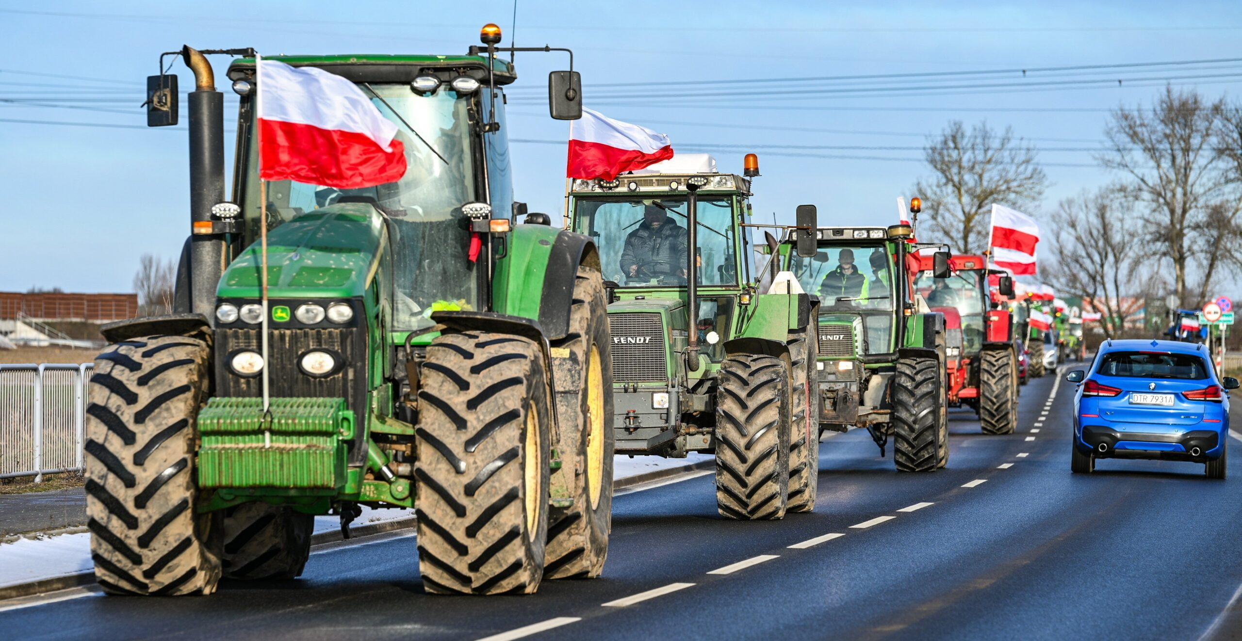Polish farmers stage nationwide protest against EU’s planned Mercosur free trade deal