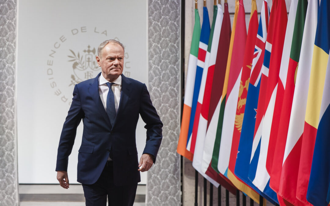 Poland will be “lead country” on logistics for Ukraine peace deal, says Tusk after Paris talks