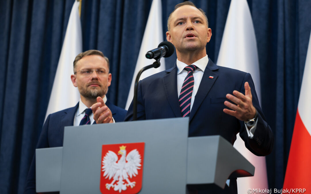 President vetoes bill reforming judicial body at heart of Poland’s rule-of-law crisis