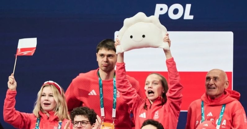 Polish team’s pieróg mascot becomes Winter Olympics star