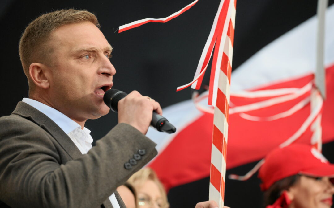 Polish nationalist leader charged with inciting murder of Prime Minister Tusk