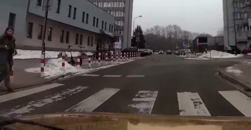 Polish justice minister fined by police for road offence caught during YouTube interview