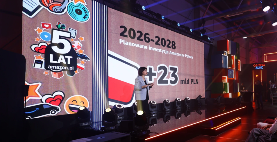Amazon to invest over €5 billion in Poland from 2026 to 2028