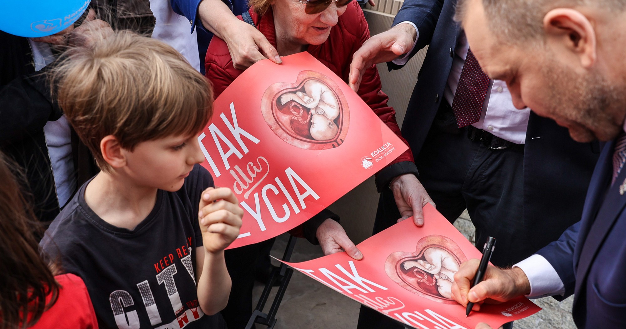 Polish president joins thousands on pro-life march in Warsaw