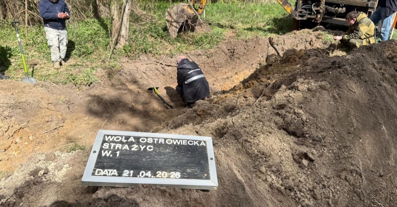 Mass grave discovered at site where Ukrainian nationalists massacres Poles in WWII