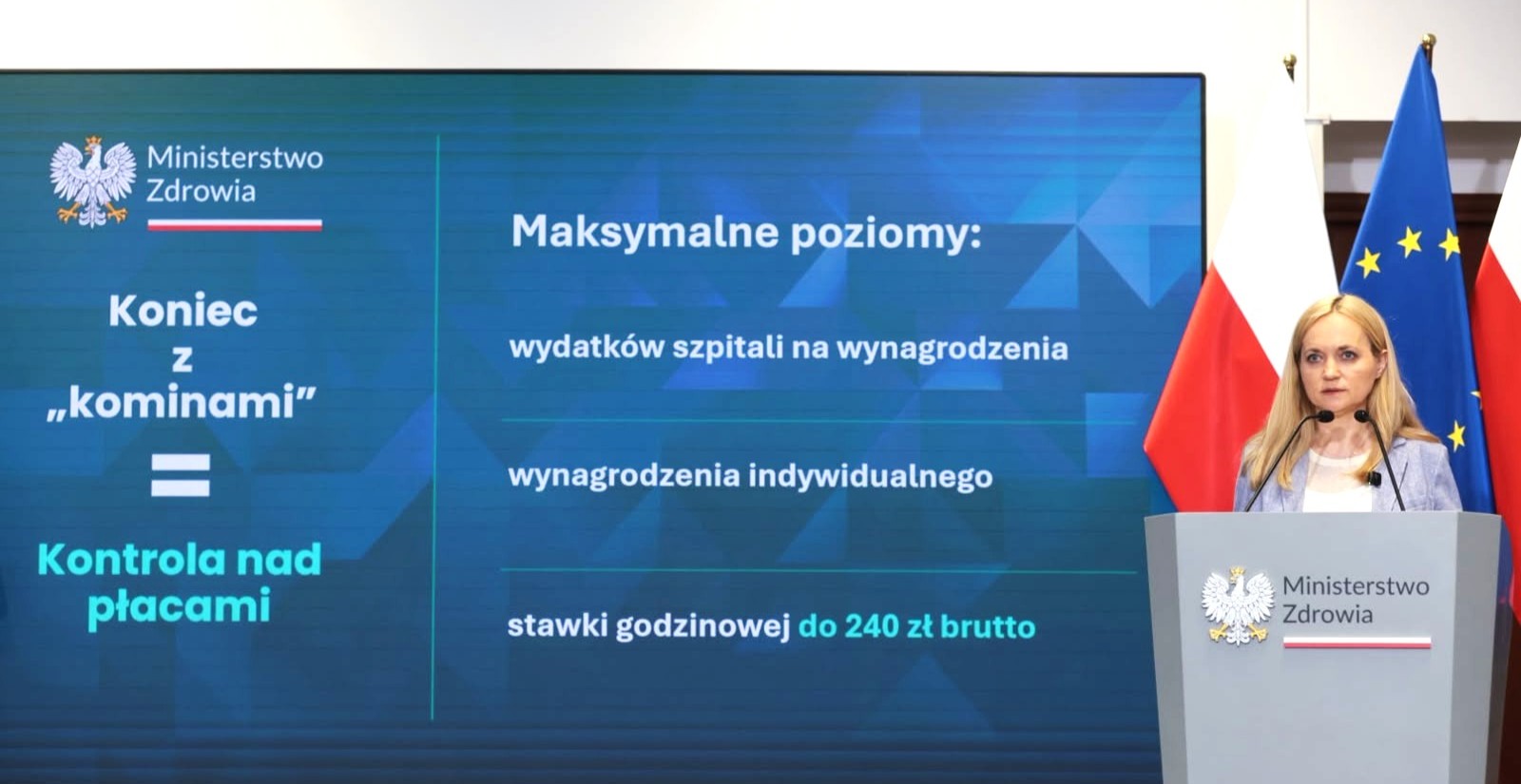Polish government unveils hospital reforms amid scandal over doctors' pay and 