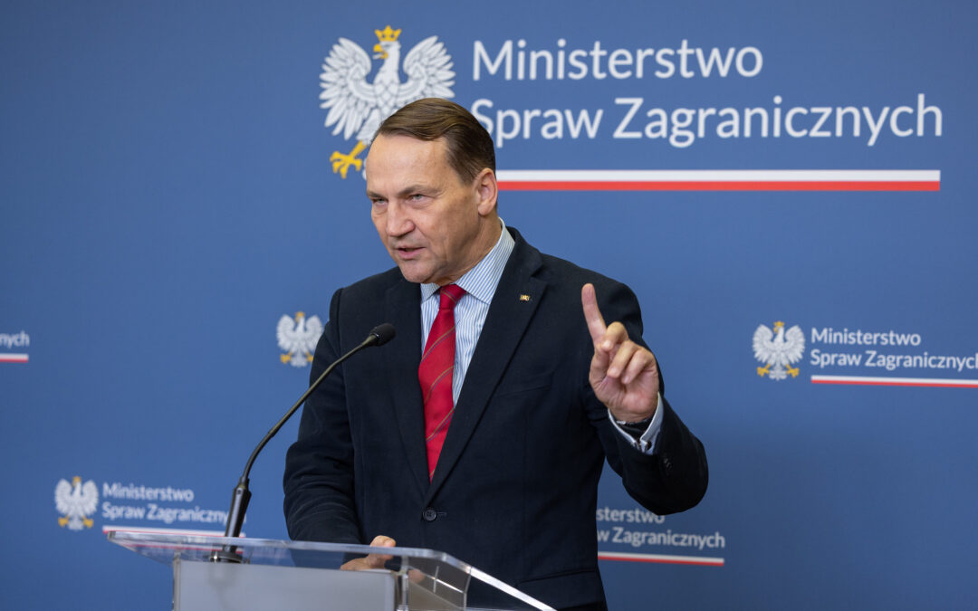 “We remember where Germany in the hands of a far-right, pro-Russian party can lead,” says Polish FM