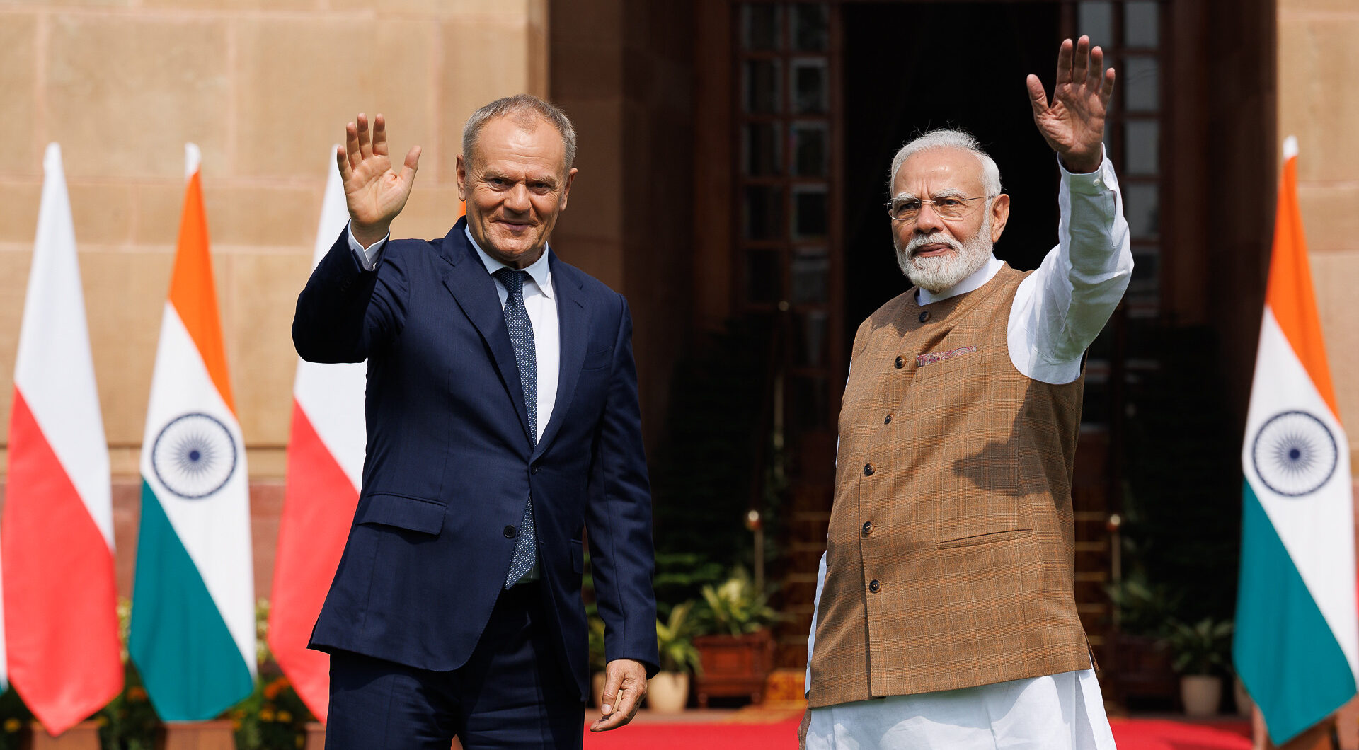 Poland and India aim to double trade by 2030 as PMs meet in New Delhi